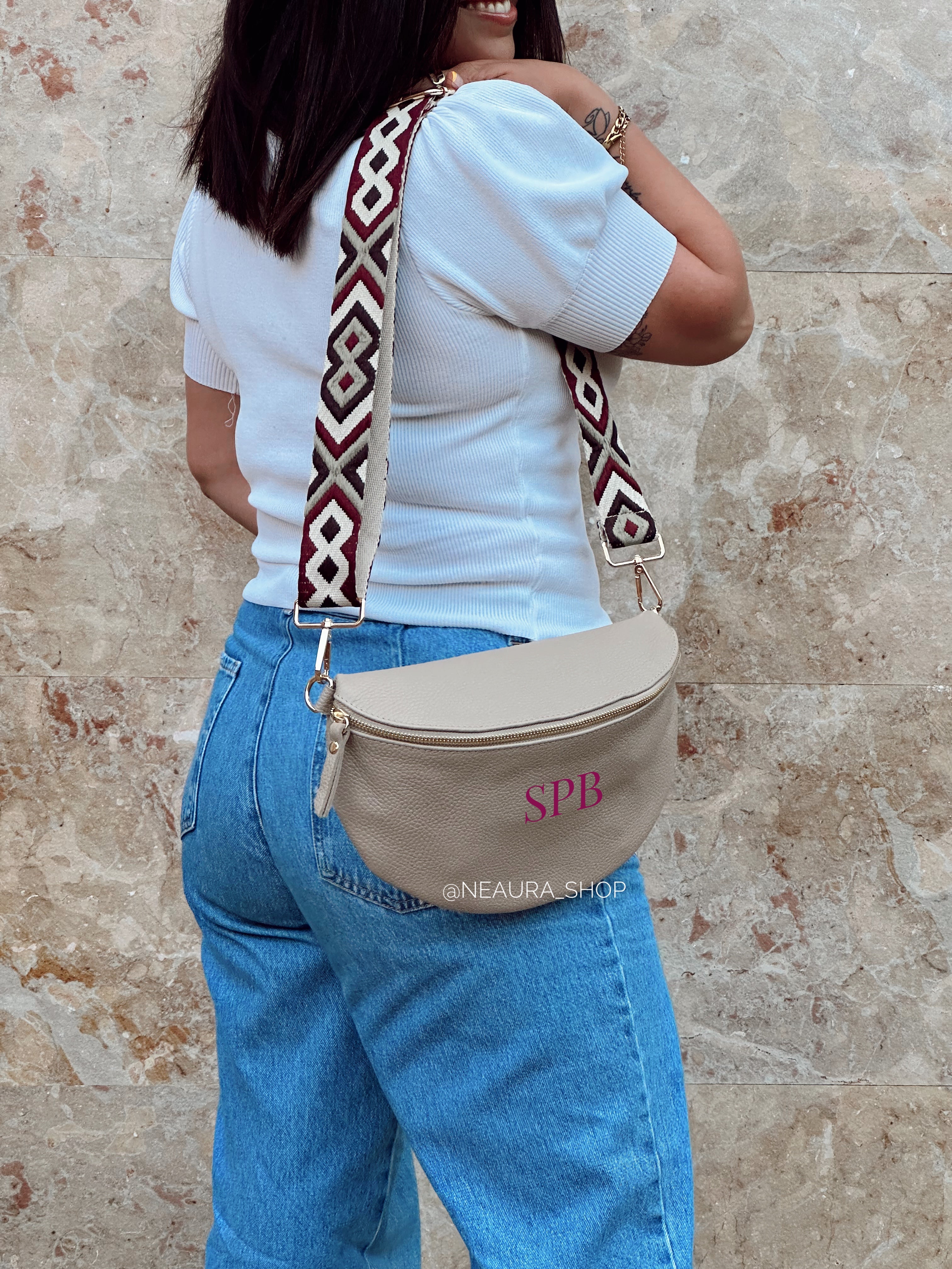 Bolsa de cintura grande para cidade