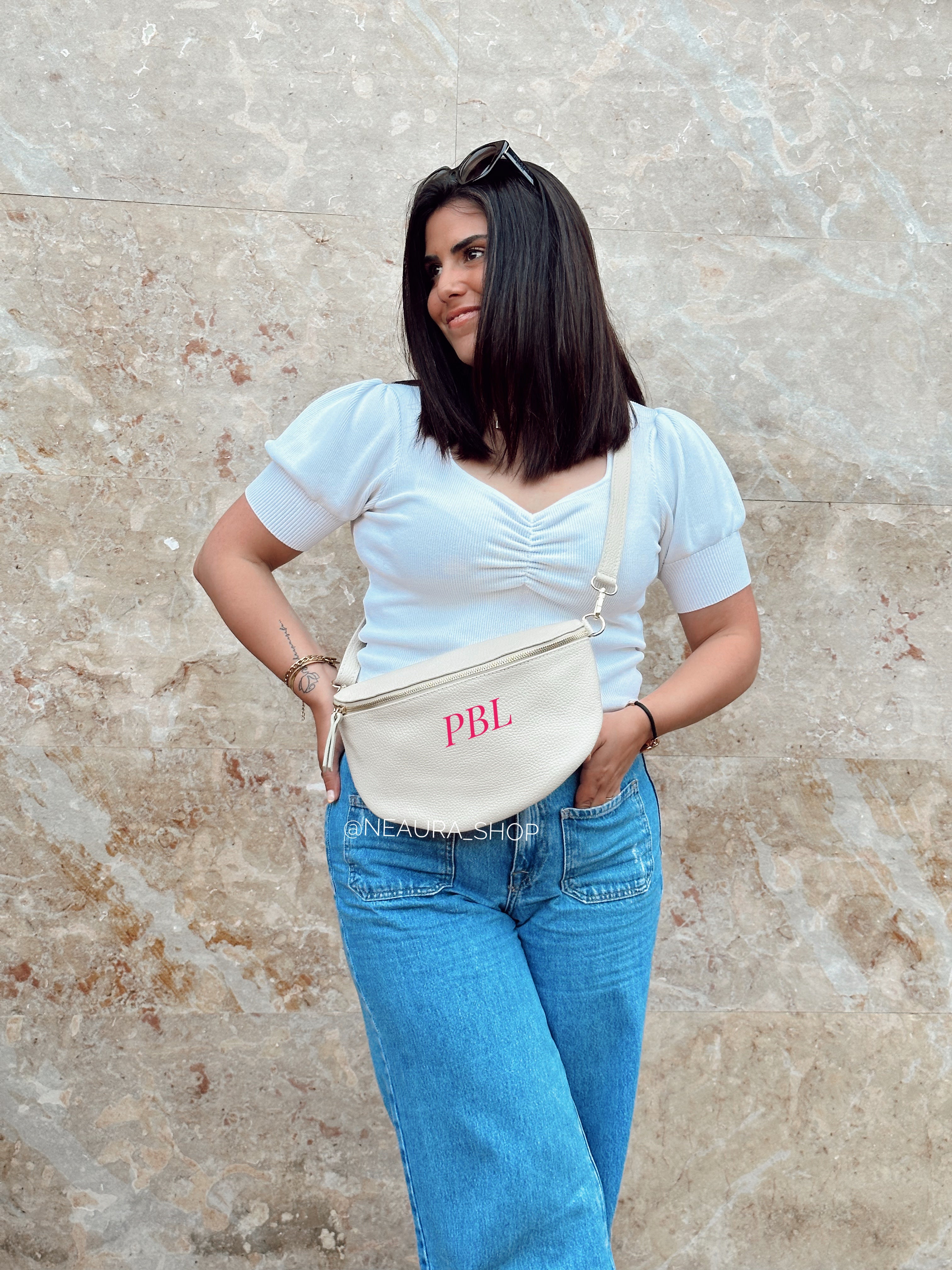 Bolsa de cintura grande para cidade